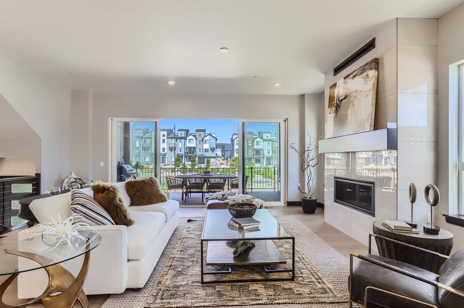 Representative furnished interior of a home built from the Energetic by Boulder Creek Brands LLC in Baseline, Broomfield (Image 7).