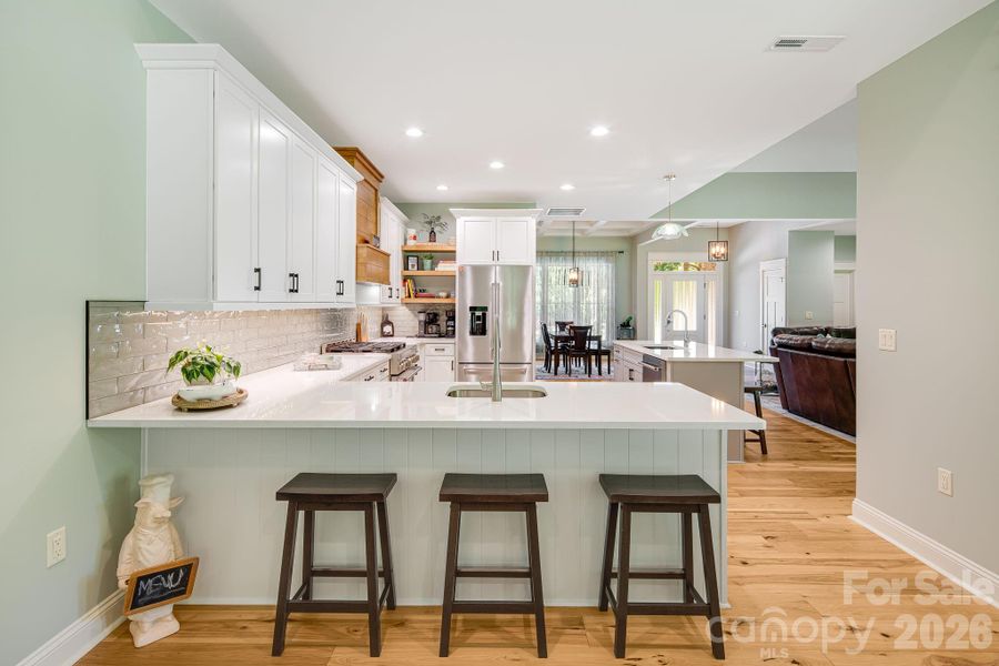 Furnished interior view inside a new home in , Flat Rock (Image 8).