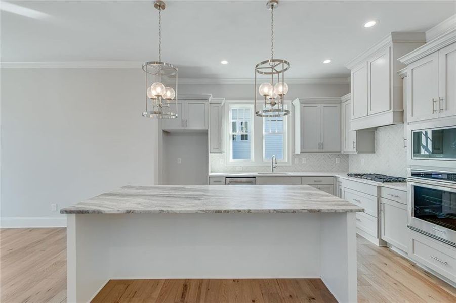 Furnished interior view inside a new home in , Dacula (Image 5).