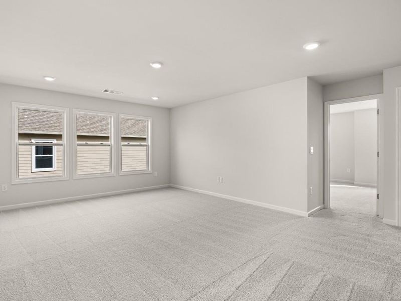 Spacious, unfurnished interior of a new home in Haven Abbey, Cumming (Image 36).