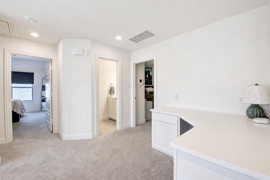 Furnished interior view inside a new home in Pecan Square, Northlake (Image 27).