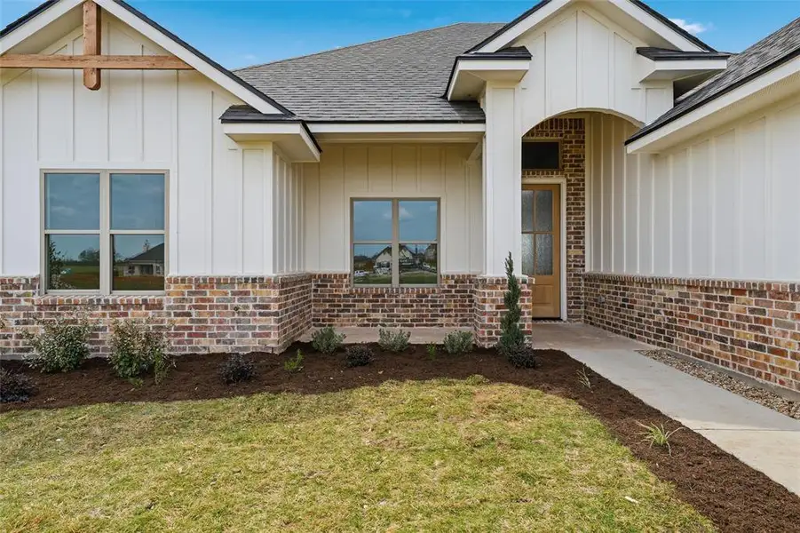 Exterior details and patio area of a home in , Hewitt (Image 3). Exterior details and patio area of a home in , Hewitt (Image 3).