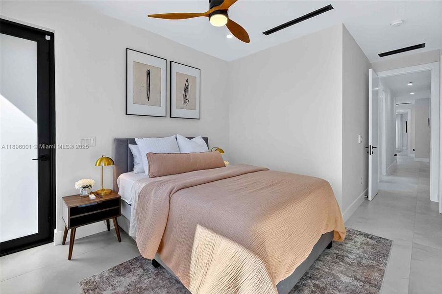 Furnished interior view inside a new home in , Fort Lauderdale (Image 13).