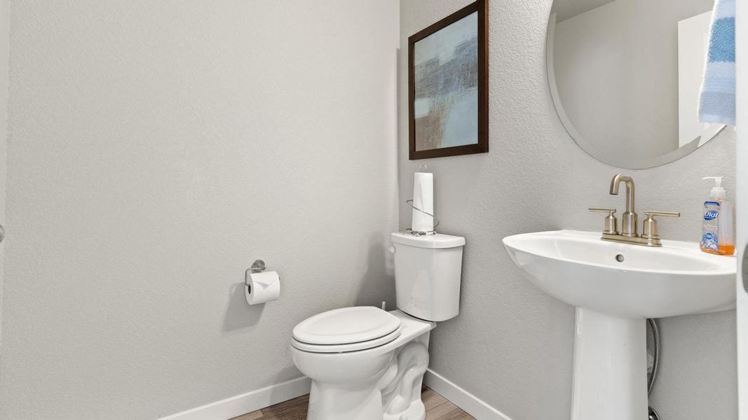 Representative furnished interior of a home built from the Elm by View Homes in Aspen Ranch, Fountain (Image 5).