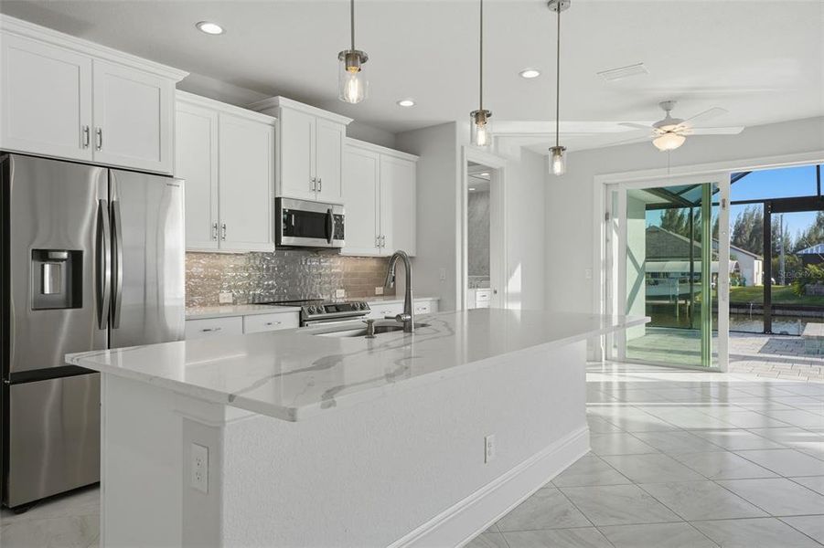 Furnished interior view inside a new home in , Port Charlotte (Image 7).