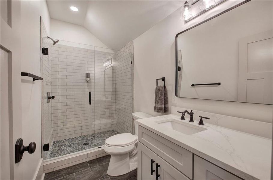 Furnished interior view inside a new home in , Acworth (Image 39).