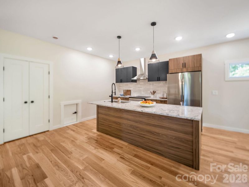 Pantry w/ Costco door from garage!