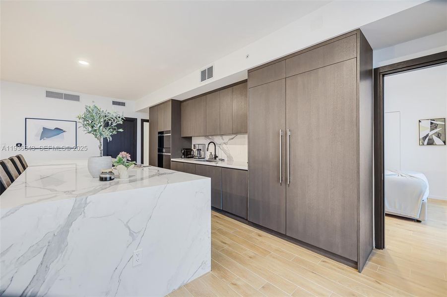 Furnished interior view inside a new home in The Elser Hotel & Residences, Miami (Image 17).
