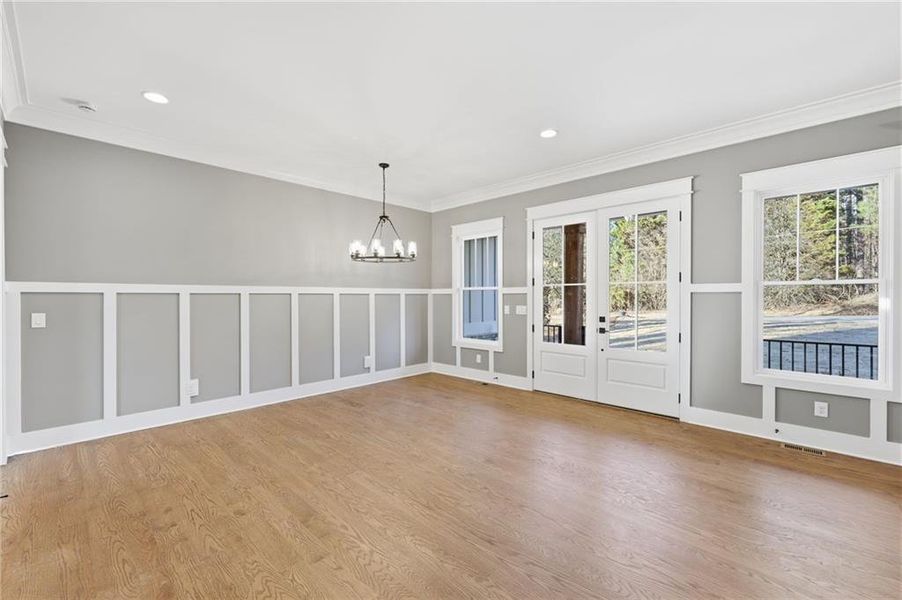 Spacious, unfurnished interior of a new home in , Buford (Image 43).