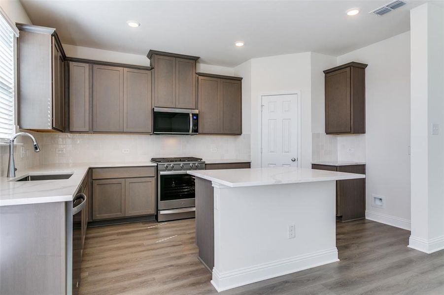 Furnished interior view inside a new home in The Preserve, Justin (Image 6). Furnished interior view inside a new home in The Preserve, Justin (Image 6).