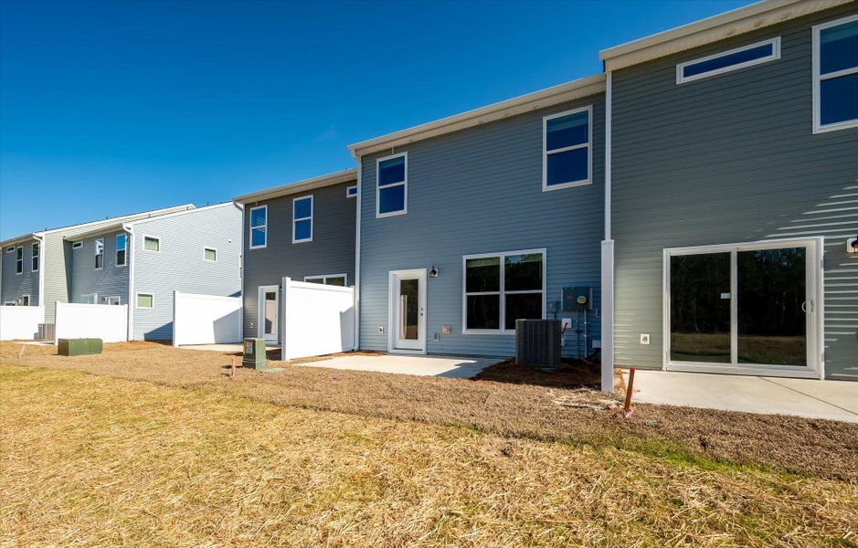 Exterior details and patio area of a home in The Landings at Montague, Goose Creek (Image 4).