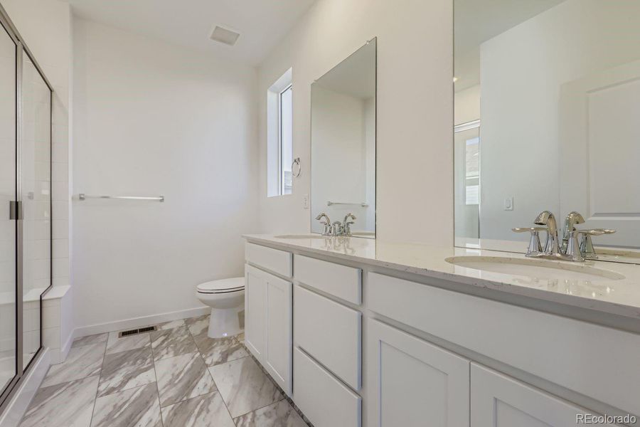 Furnished interior view inside a new home in Parterre: The Parkside Collection, Thornton (Image 5).