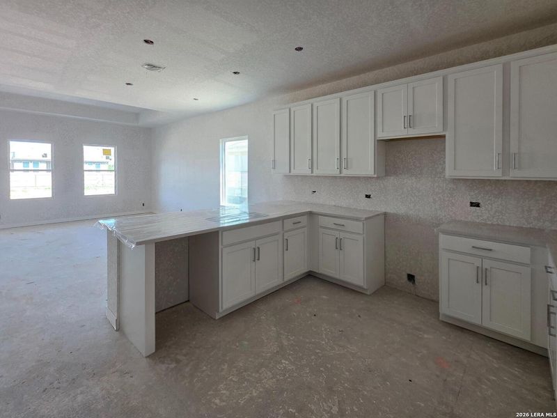 In-progress construction of a new home in Saddlebrook Ranch, Schertz, TX (Image 16).