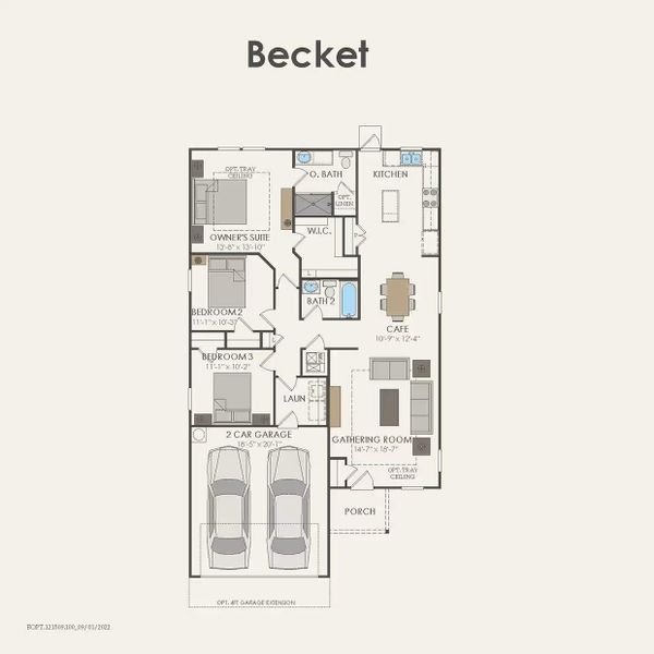 2D floor plan layout of this home in Stokesbury, Waller, TX (Image 2). 2D floor plan layout of this home in Stokesbury, Waller, TX (Image 2).