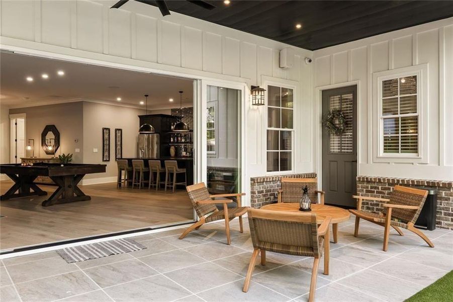 Exterior details and patio area of a home in , Gainesville (Image 23).