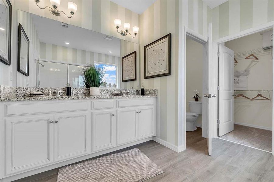 Furnished interior view inside a new home in Harmony West, St. Cloud (Image 12). Furnished interior view inside a new home in Harmony West, St. Cloud (Image 12).