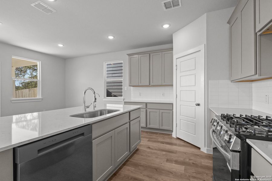 Furnished interior view inside a new home in Senna, Leon Valley (Image 10). Furnished interior view inside a new home in Senna, Leon Valley (Image 10).