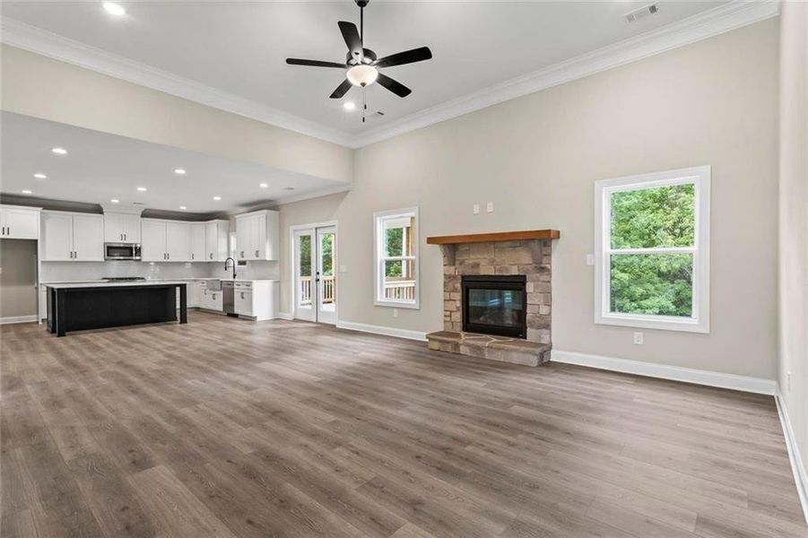 Spacious, unfurnished interior of a new home in , Dallas (Image 23). Spacious, unfurnished interior of a new home in , Dallas (Image 23).