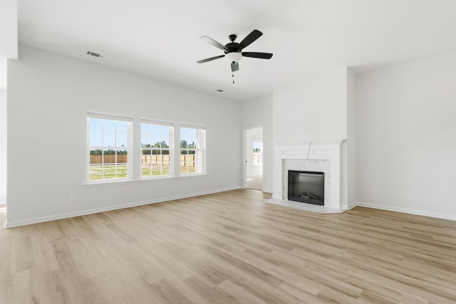 Representative unfurnished interior of a home built from the The Jackson by RTS Homes in Tibet Road at Sassafras, Allenhurst (Image 15). Representative unfurnished interior of a home built from the The Jackson by RTS Homes in Tibet Road at Sassafras, Allenhurst (Image 15).
