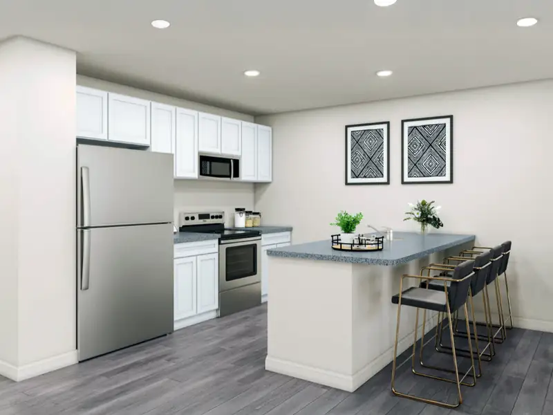 Representative furnished interior of a home built from the Redwood by National HomeCorp in Forest Ridge, Edgefield (Image 4).