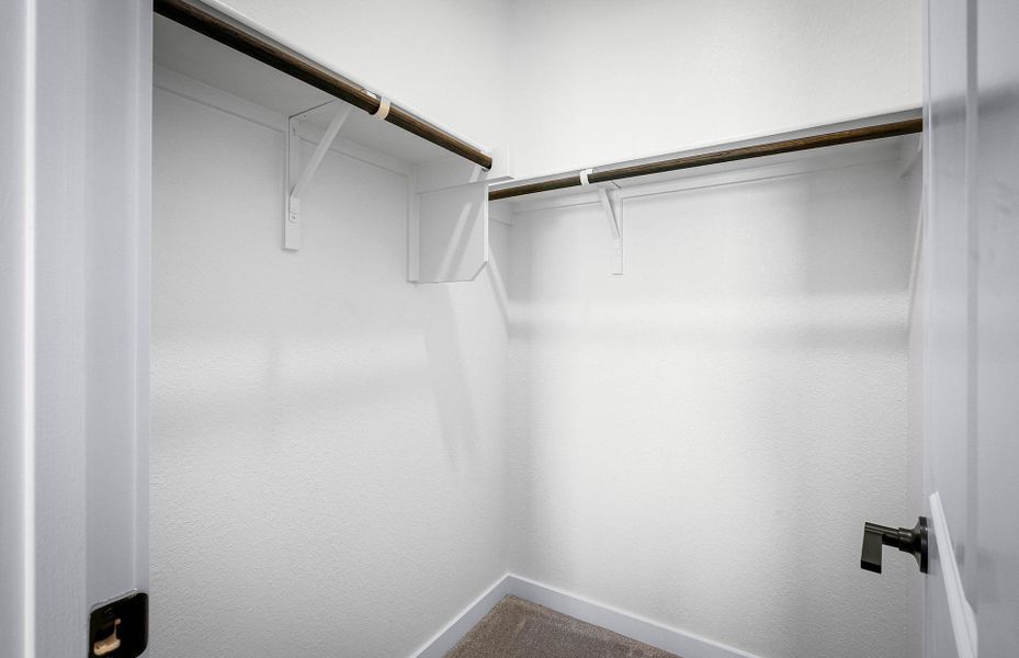 Representative unfurnished interior of a home built from the Sanford by Pulte Homes in Kuempel Farms, Pflugerville (Image 27).