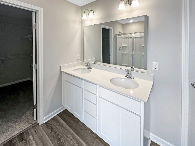 Furnished interior view inside a new home in Tranquil South, Hinesville (Image 10).