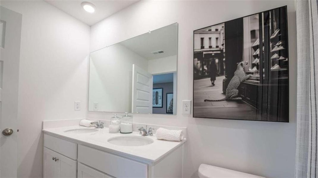 Furnished interior view inside a new home in Mableton Station, Mableton (Image 22).