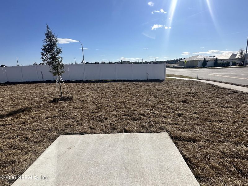 Exterior details and patio area of a home in Rookery, Green Cove Springs (Image 3).