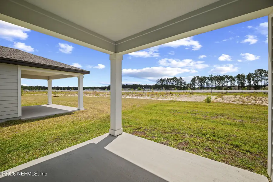 Exterior details and patio area of a home in Westport Landing, Jacksonville (Image 3).