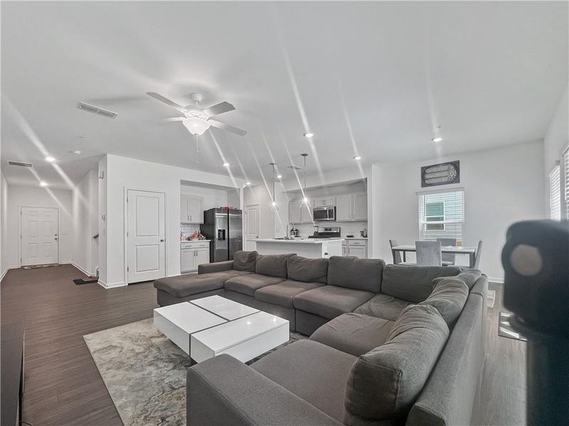 Furnished interior view inside a new home in , Douglasville (Image 6).