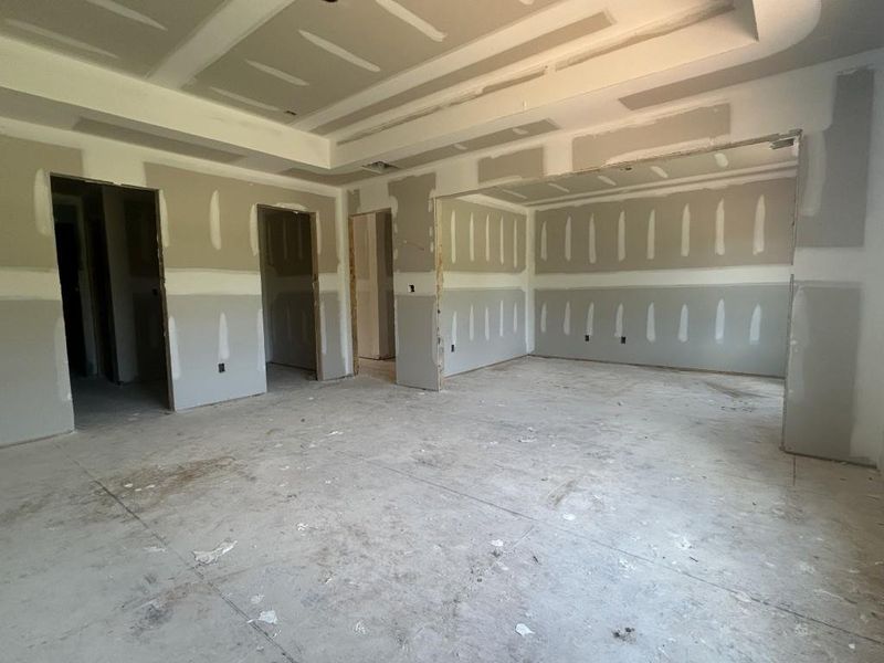 In-progress construction of a new home in Red Bird Manor, Jefferson, GA (Image 48).