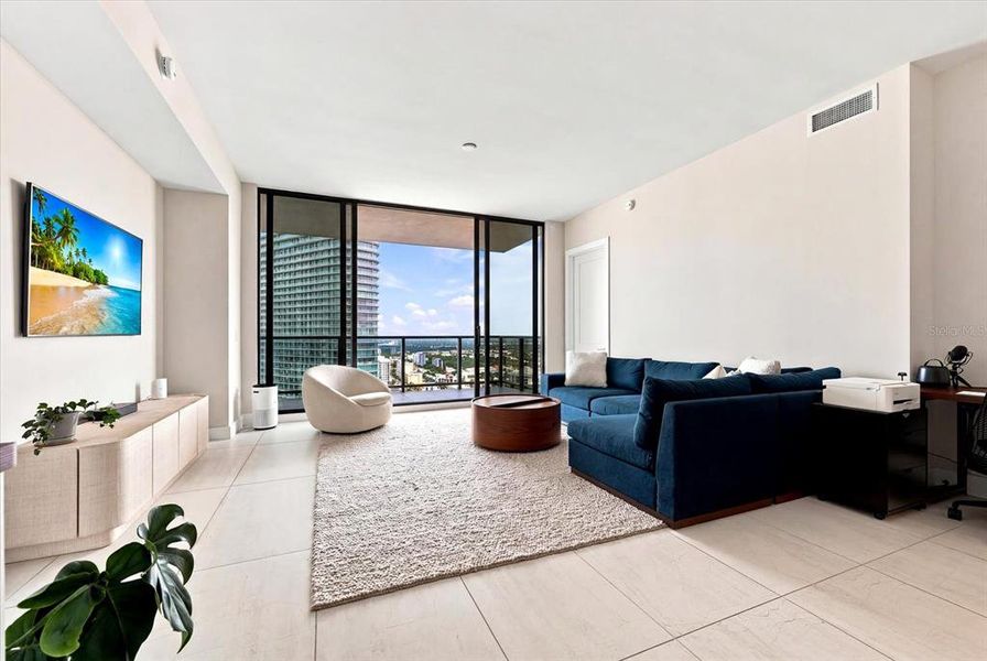 Furnished interior view inside a new home in , St. Petersburg (Image 50).