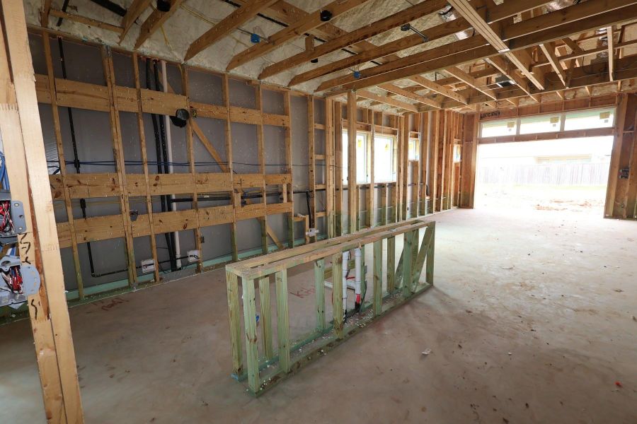In-progress construction of a new home in Harvest Green - Reserve Collection, Richmond, TX (Image 7).