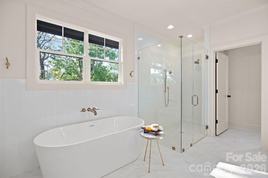 Furnished interior view inside a new home in , Charlotte (Image 39).