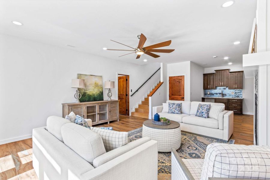 Furnished interior view inside a new home in , Salisbury (Image 5).