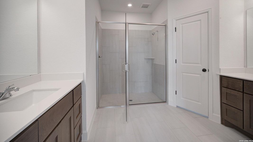 Furnished interior view inside a new home in Ladera, San Antonio (Image 9).