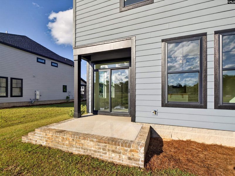 Exterior details and patio area of a home in Dunbar Village, Cayce (Image 23).
