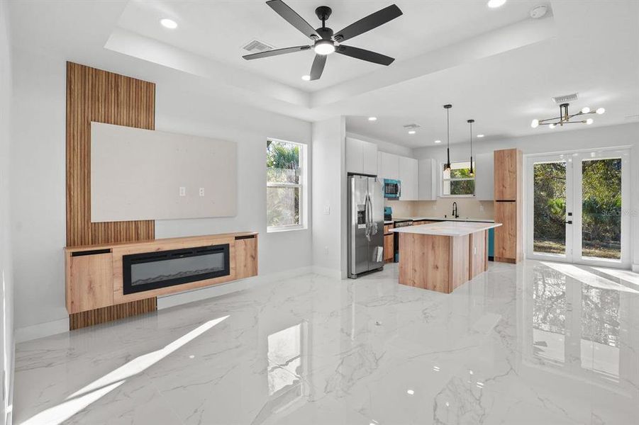 Furnished interior view inside a new home in , Port Charlotte (Image 7).