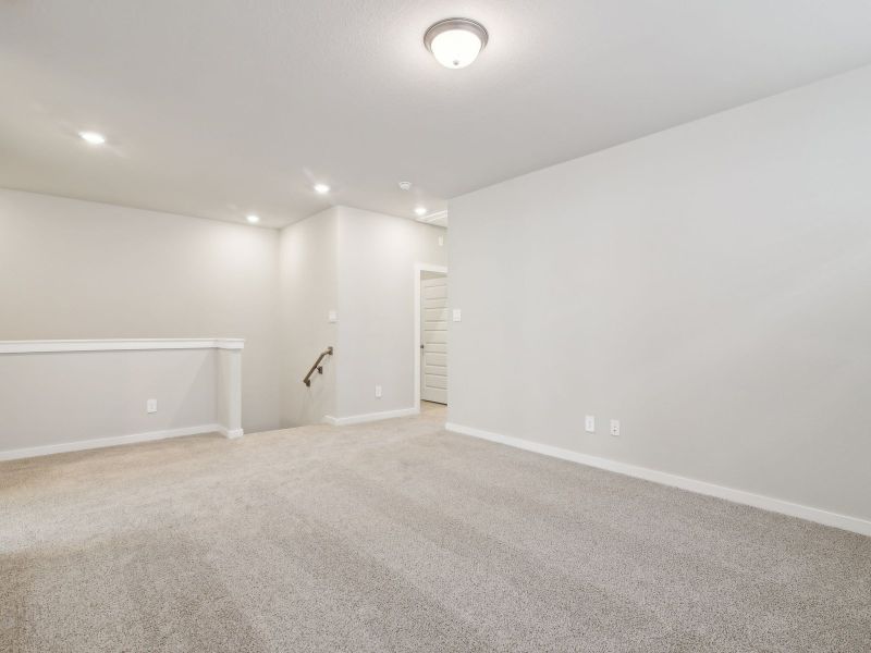 Spacious, unfurnished interior of a new home in Kemah Crossing - City Series, Kemah (Image 24). Spacious, unfurnished interior of a new home in Kemah Crossing - City Series, Kemah (Image 24).