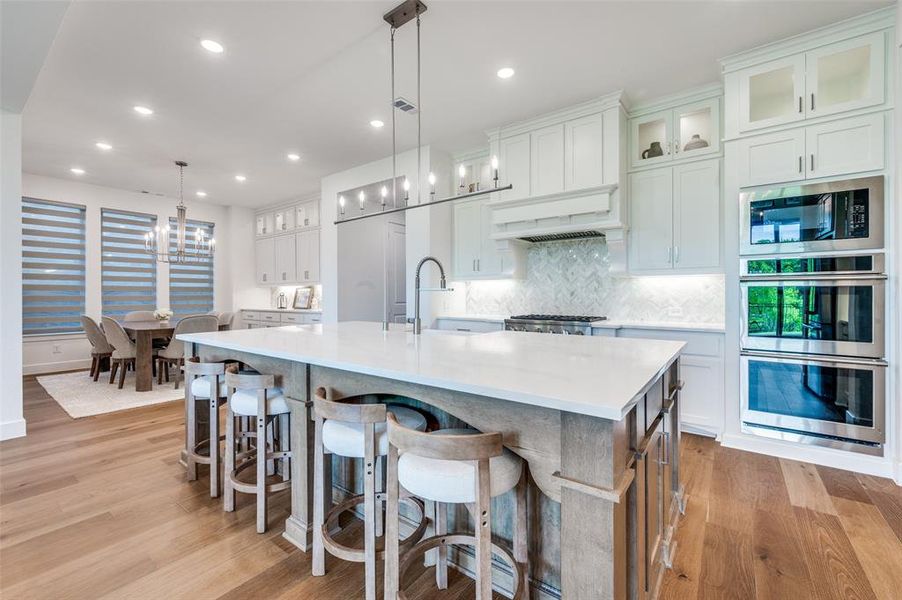Furnished interior view inside a new home in Sandbrock Ranch, Aubrey (Image 14).