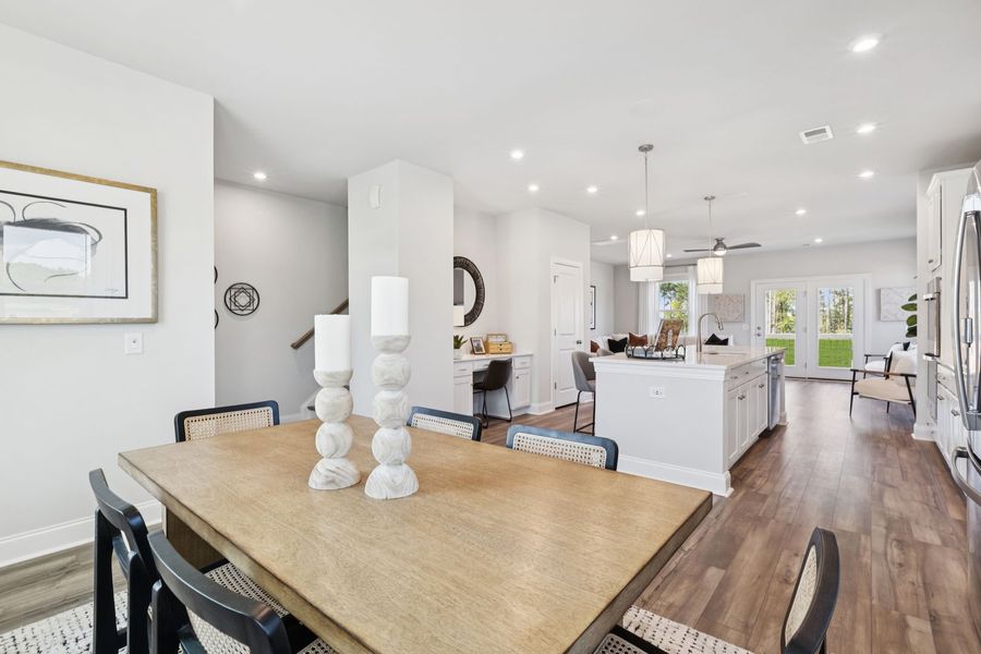 Dining Area and Gourmet Kitchen