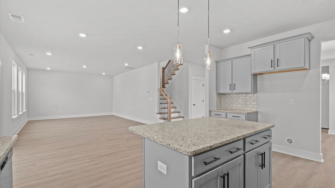 Furnished interior view inside a new home in Fox Hollow, Spartanburg (Image 14).