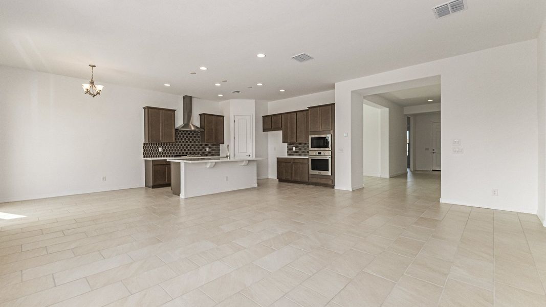 Furnished interior view inside a new home in Sycamore Farms, Surprise (Image 10).