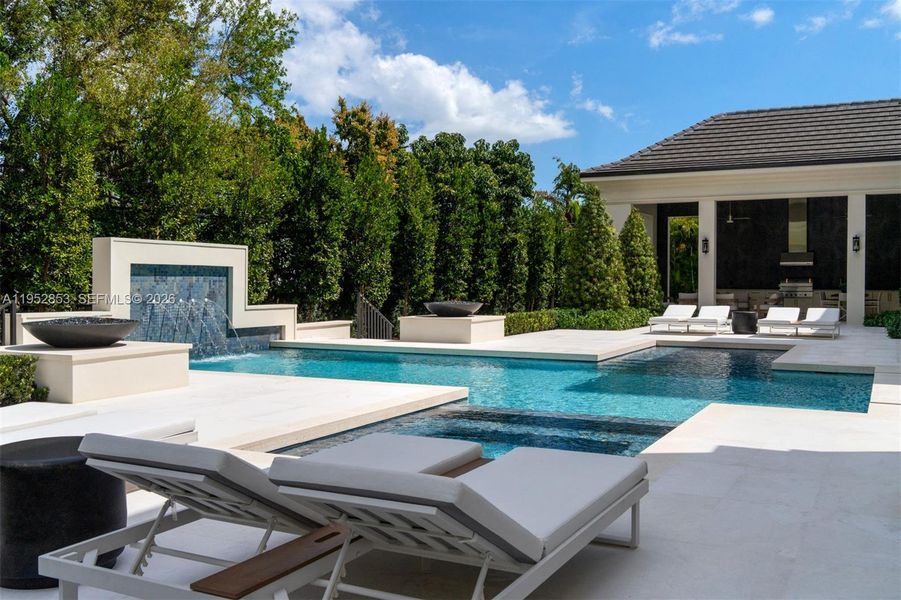 Exterior details and patio area of a home in , Pinecrest (Image 24). Exterior details and patio area of a home in , Pinecrest (Image 24).