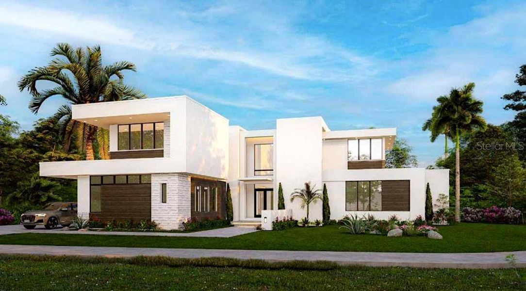 Front exterior of a new home in , Orlando, FL, highlighting curb appeal (Image 8). Front exterior of a new home in , Orlando, FL, highlighting curb appeal (Image 8).