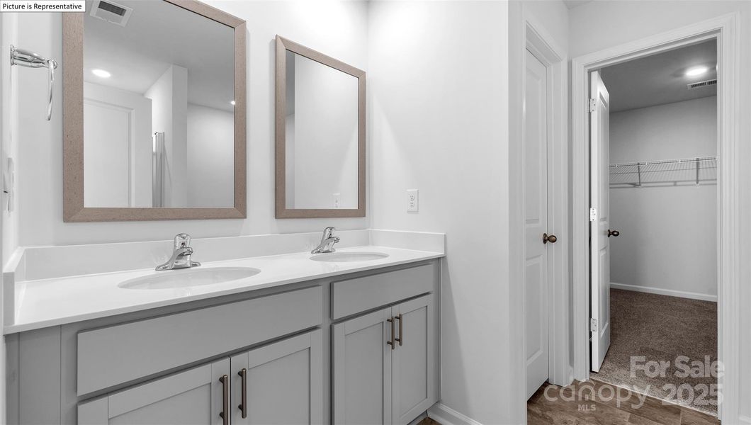 Furnished interior view inside a new home in Secrest Commons, Monroe (Image 4).