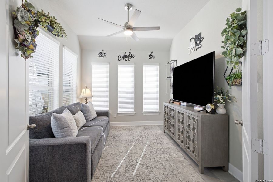 Furnished interior view inside a new home in Ventana, Bulverde (Image 42).