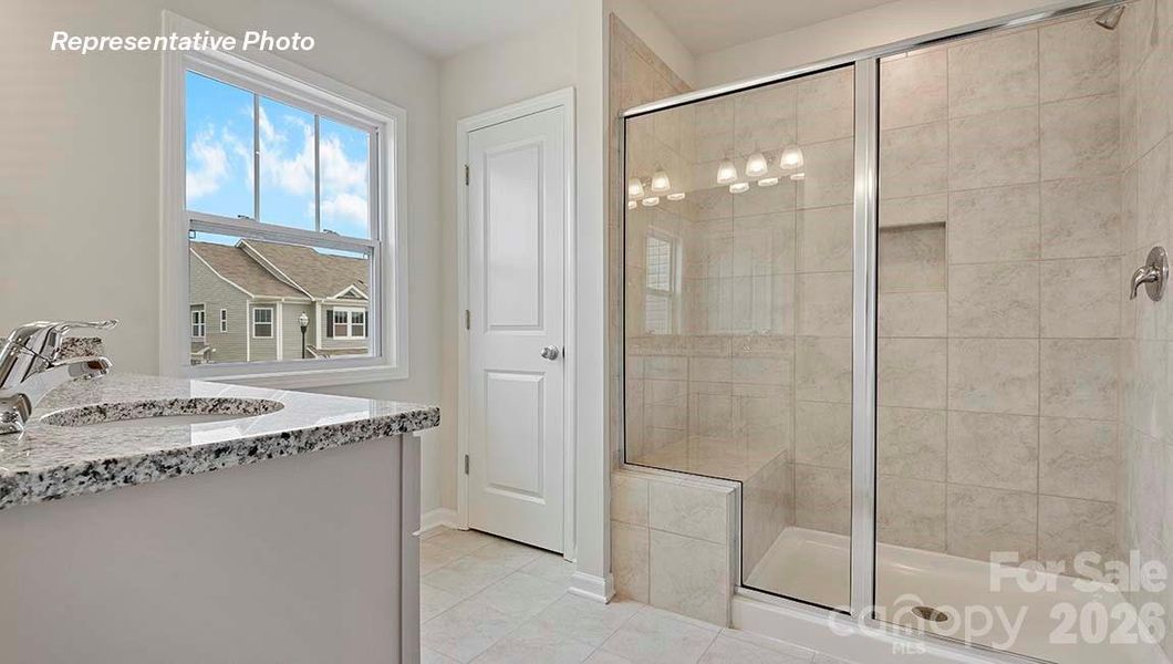 Furnished interior view inside a new home in Skybrook Corners, Huntersville (Image 9).