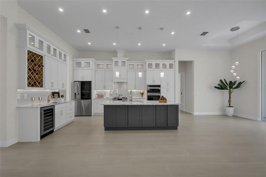 Furnished interior view inside a new home in , Kissimmee (Image 13). Furnished interior view inside a new home in , Kissimmee (Image 13).