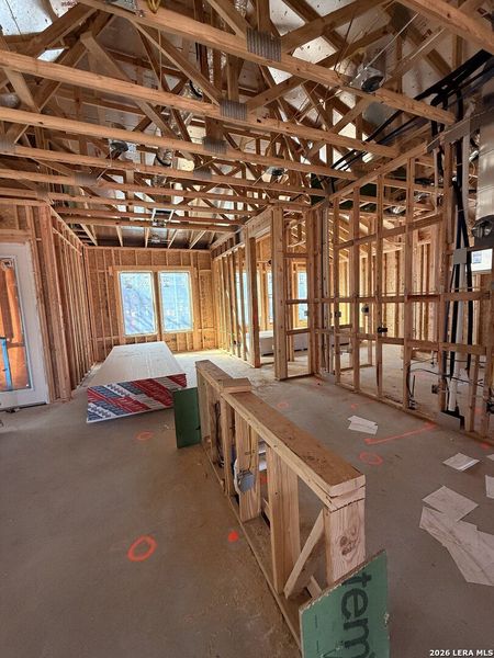 In-progress construction of a new home in , San Antonio, TX (Image 4).